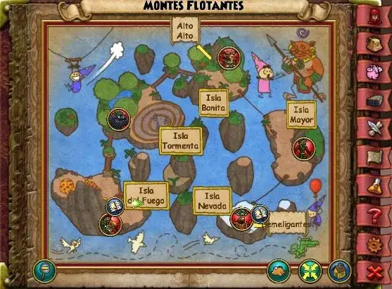 Localización Flor dorada Azteca