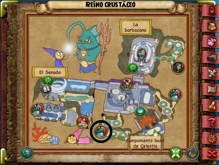 Achaelos mapa