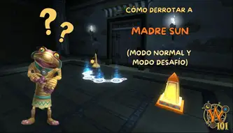 CÓMO DERROTAR A MADRE SUN (MODO NORMAL Y MODO DESAFÍO)