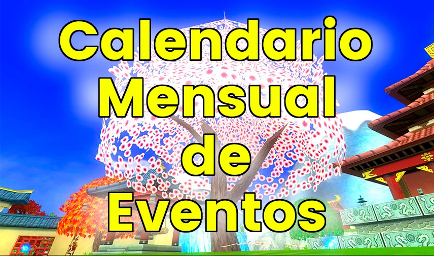 Calendario Mensual de Eventos de Wizard101