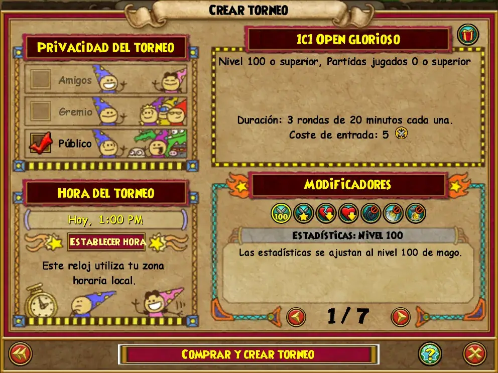 Crear torneo - Página 2