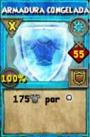 Conjuros de Hielo_Armadura congelada