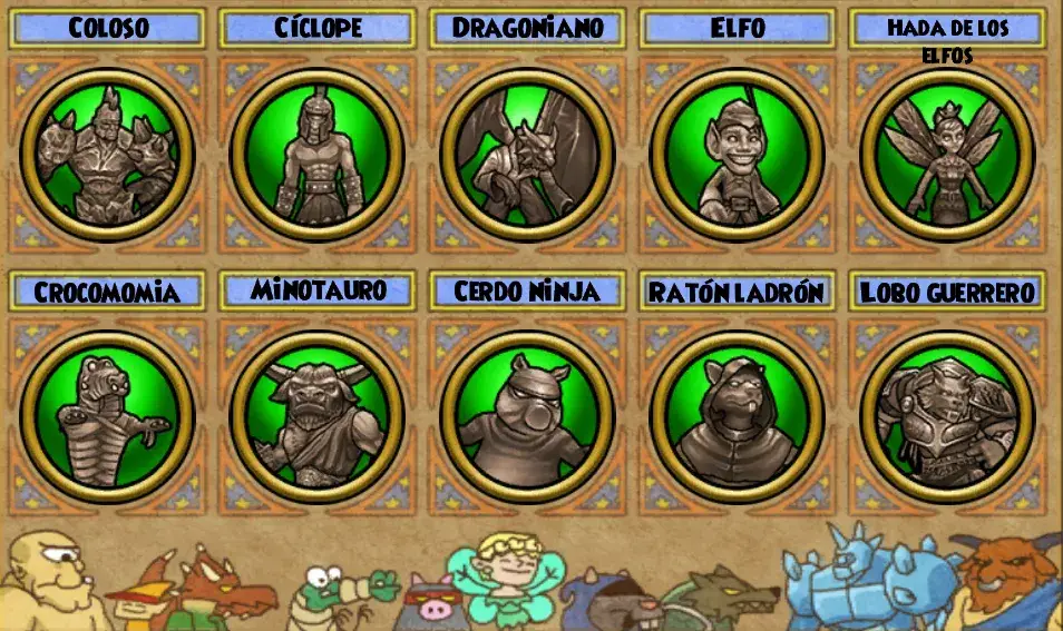 Formas bestiales de la Luna de bestias