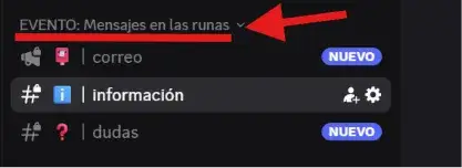 Evento: Instrucciones de inscripción I