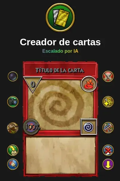 Creador de Cartas de Wizardeo