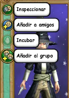 Botón invitar a grupo