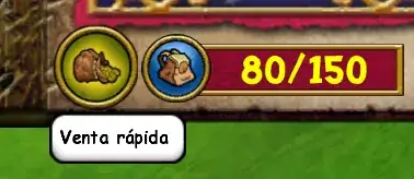 Icono de venta rápida