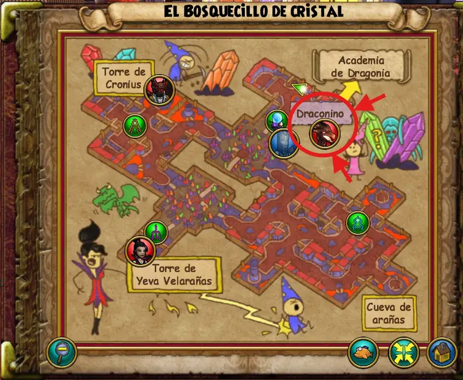 Ubicación de Draconino