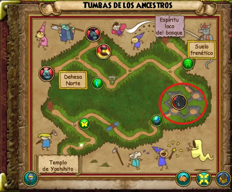 Samurái deshonrado - Ubicación