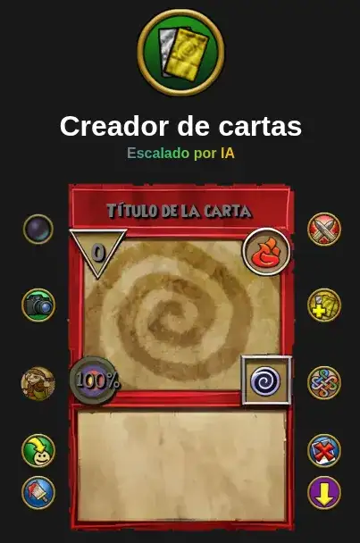 Creador de Cartas de Wizardeo