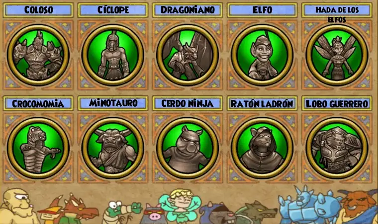 Formas bestiales de la Luna de bestias