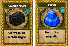 Carbón Negro y Zafiro