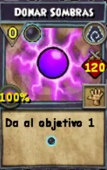 Conjuro de sombras_donar sombras