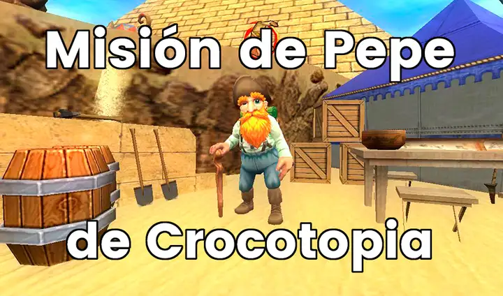 Misión de Crocotopia de Pepe Cazatesoros