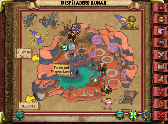 Grillo de Desfiladero Lunar de Crisalis de Wizard101 para Wizardeo