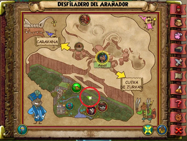 Foto de Oasis de Desfiladero del Arañador de Espejismo de Wizard101 para Wizardeo