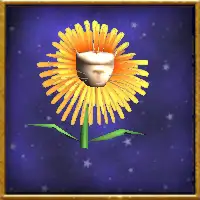 Diente de león naranja
