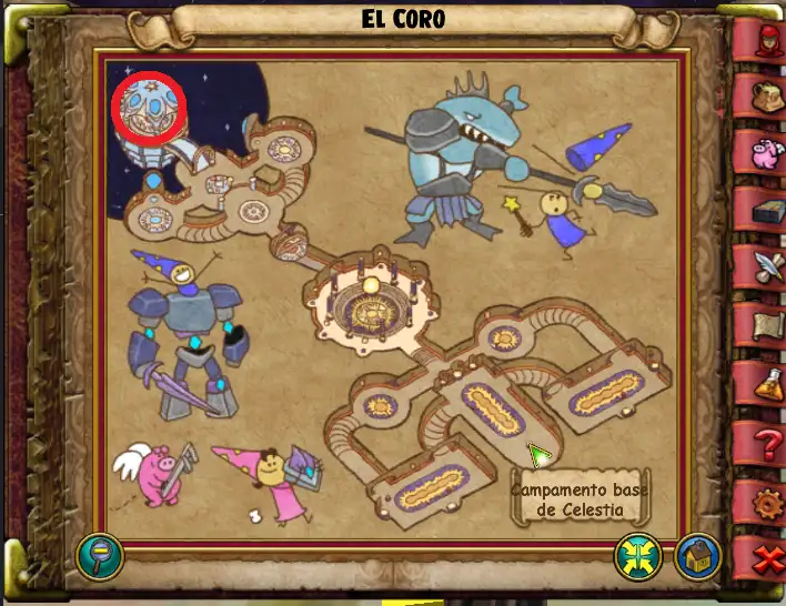 Don Salgio mapa