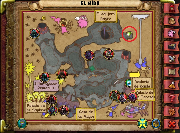 Mariposa de Hierro de El Nido de Crisalis de Wizard101 para Wizardeo