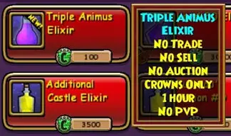 Elixires de triple ánima