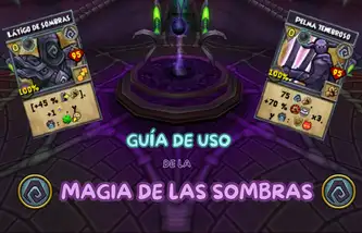 Portada para la guía de la magia de las sombras