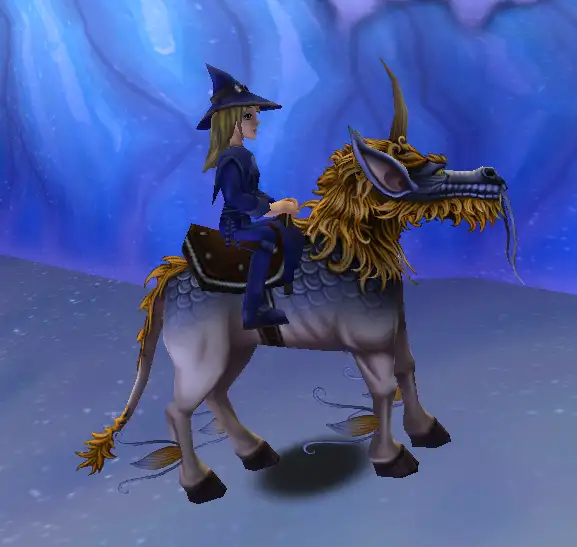 Qilin azul