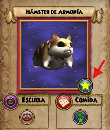 Mascota exclusiva en el Libro de mascotas