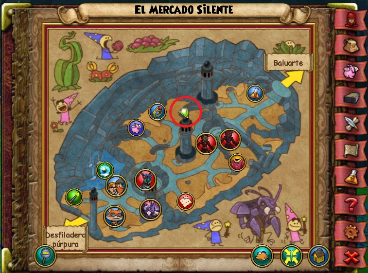 Foto de Crisantemo de Mercado Silente de Crisalis de Wizard101 para Wizardeo