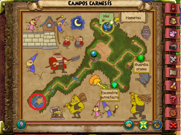 Oni Guerrero mapa