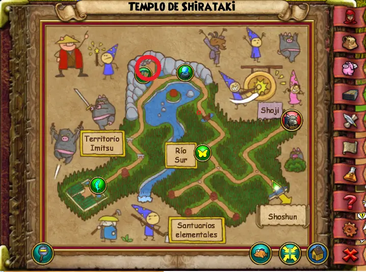 Oni Plaga mapa