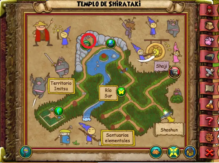 Oni Plaga mapa