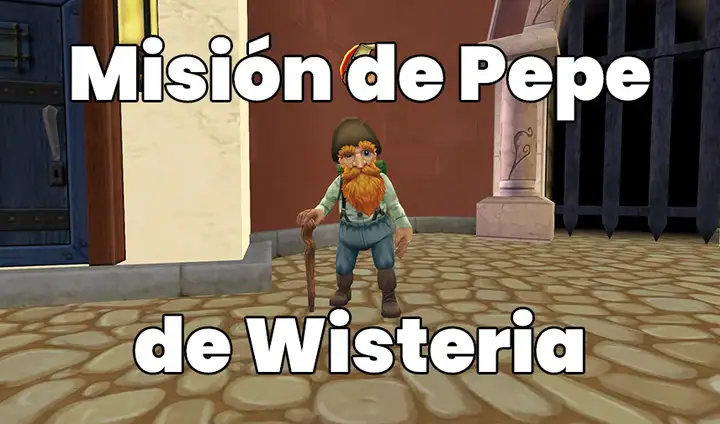 Misión de Wisteria de Pepe Cazatesoros