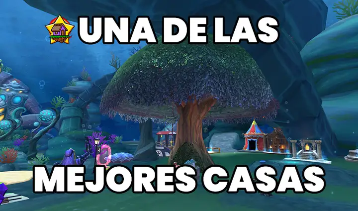 Una de las mejores casas de Wizard101