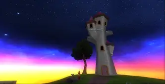 Torre de asaltos en la casa de gremio