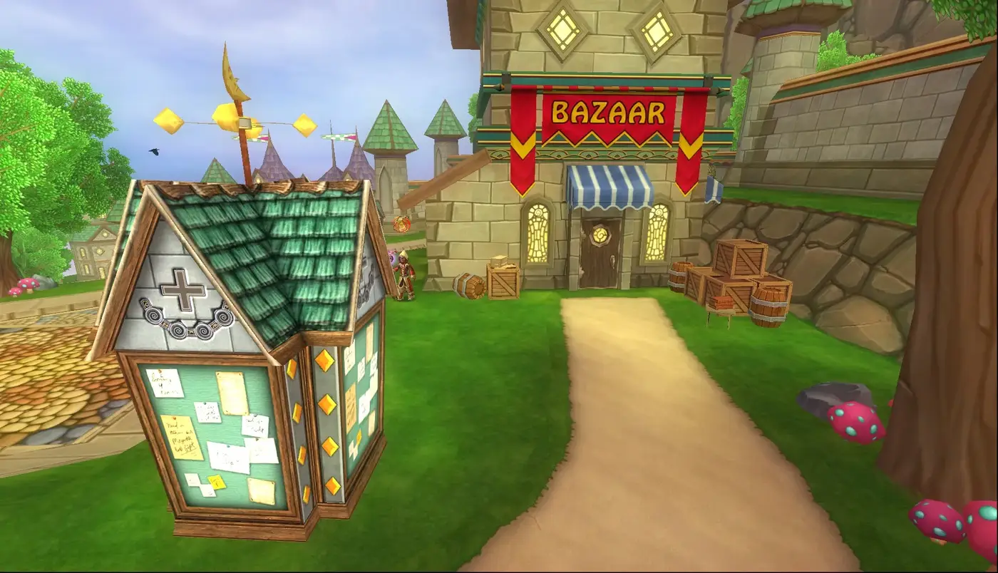 Exterior del Bazar