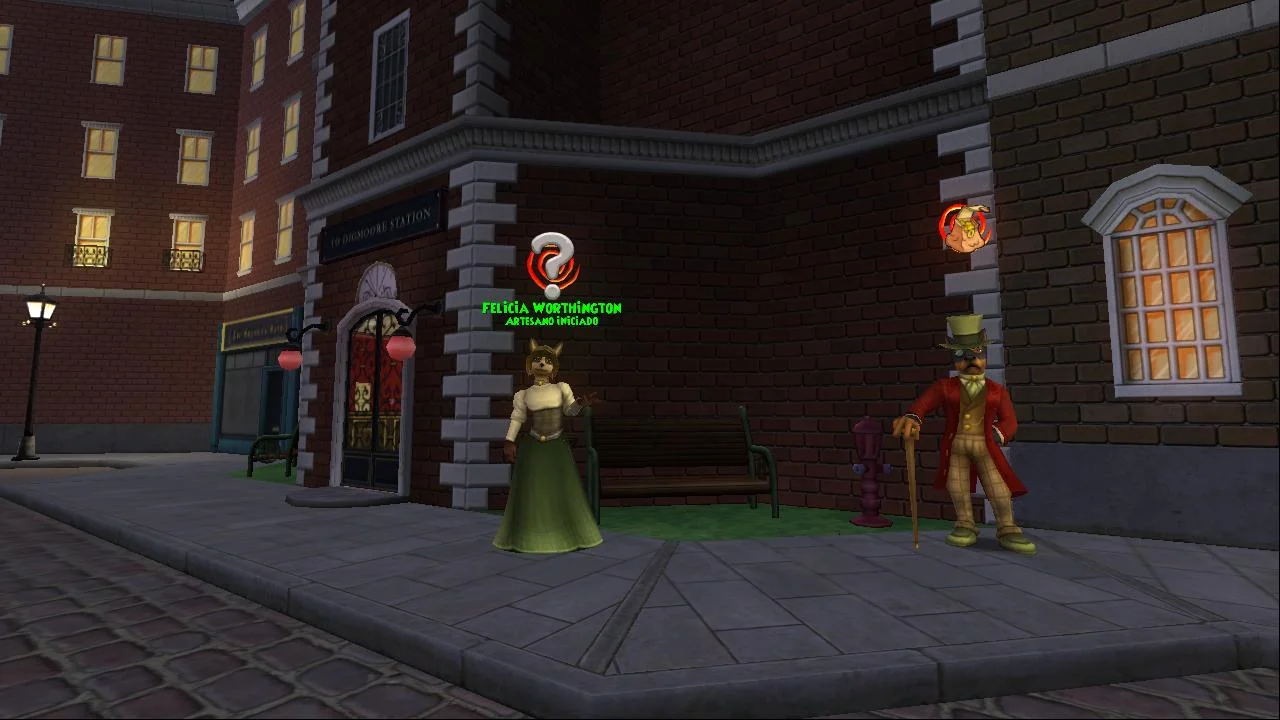 Felicia Worthington en Marleybone de Wizard101