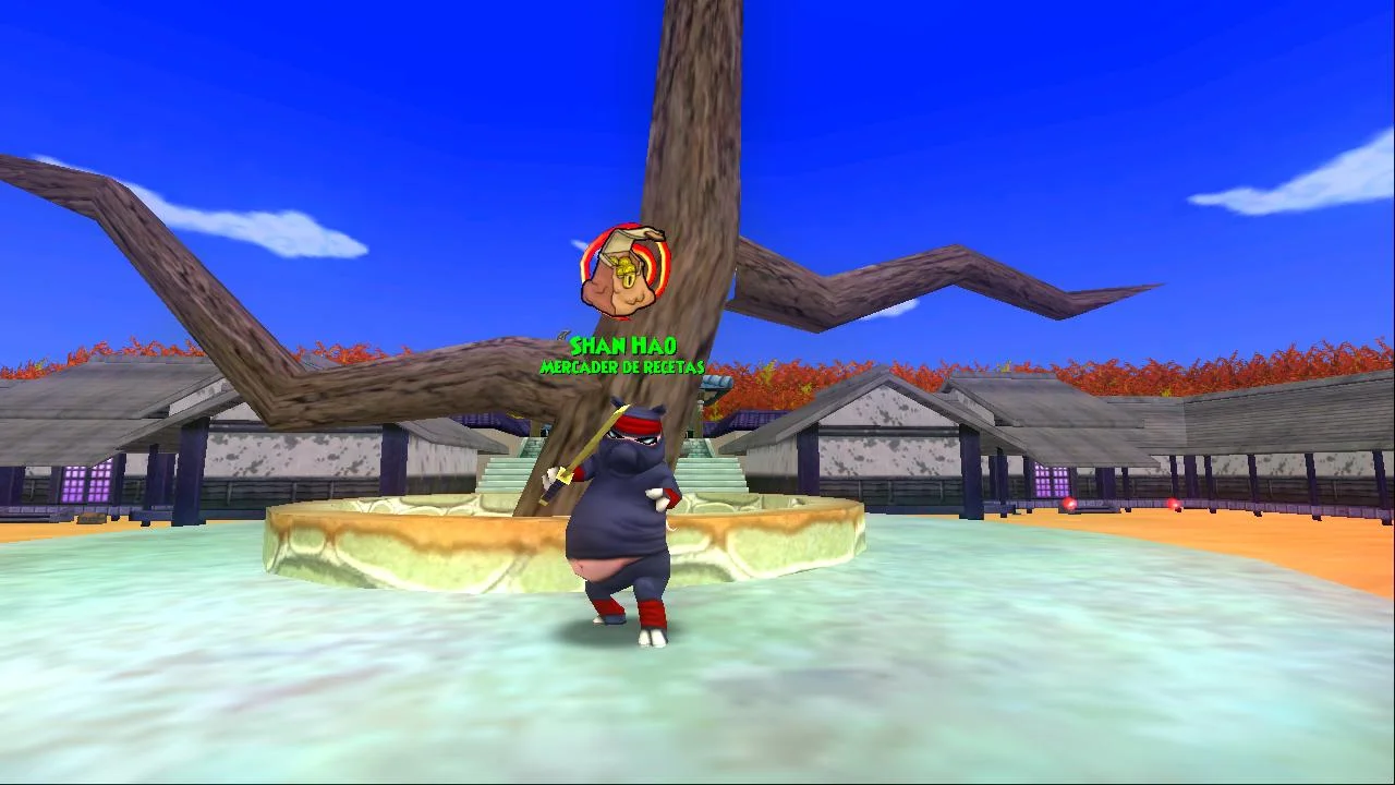 Shan Hao en el Pueblo de la Tristeza de Muushu de Wizard101