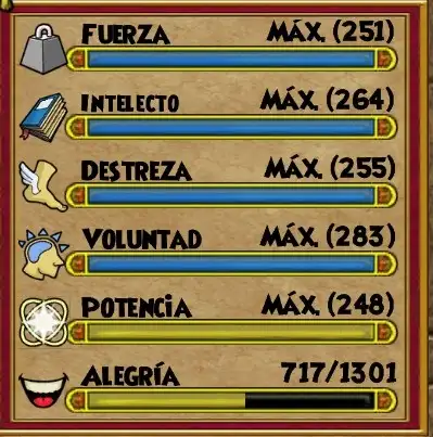 Guía de mascotas - Atributos de mascota