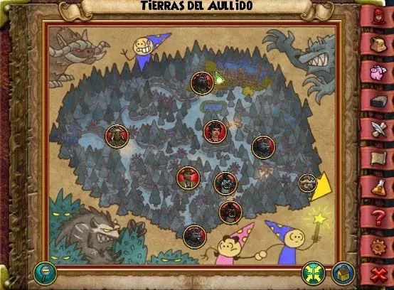 Ubicación calabazas gallardas_Tierras del aullido_Negropáramo