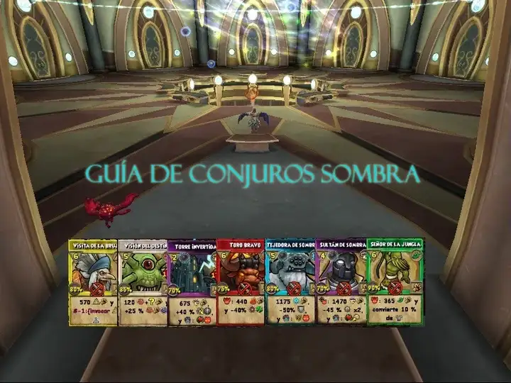Guía: Conjuros encantados con sombra