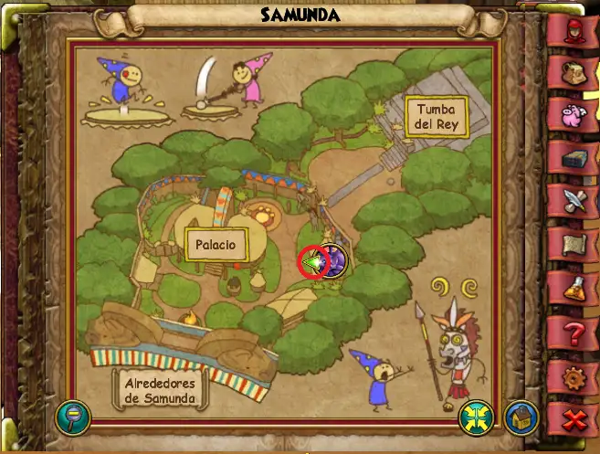 Mono de Samunda de Wizard101 para Wizardeo