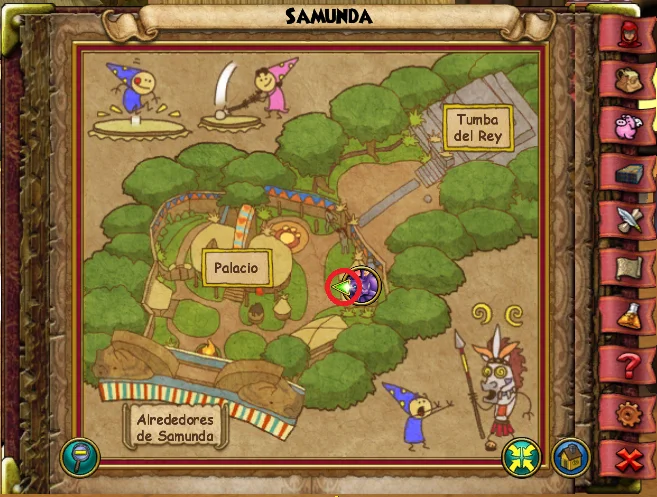 Mono de Samunda de Wizard101 para Wizardeo