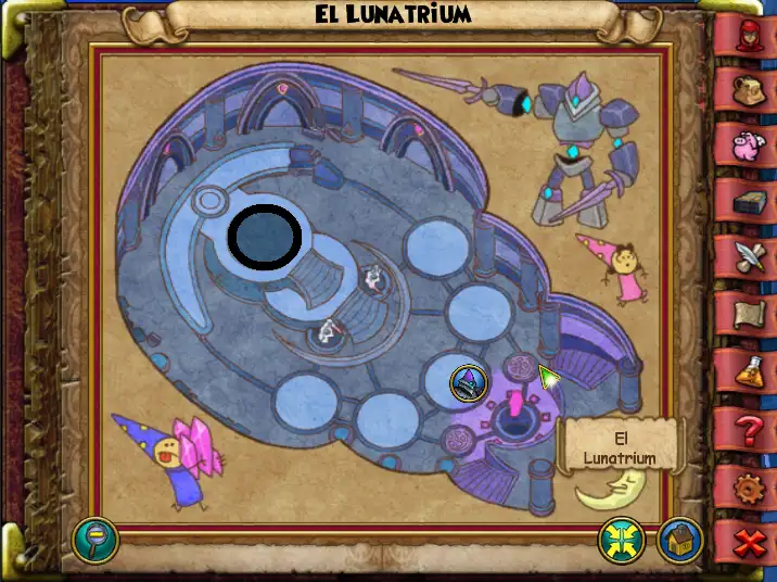 Selenor mapa