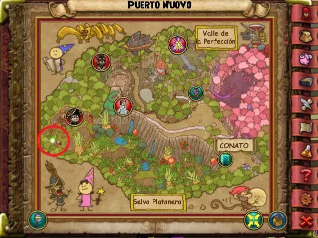 Cabeza parlante de Selva Platenera (Puerto Nuovo, Novus). Pepe Cazatesoros