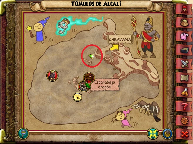 Foto de Oasis de Túmulos de Alcali de Espejismo de Wizard101 para Wizardeo