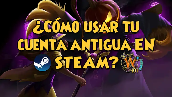 ¿Cómo usar tu cuenta de Wizard101 antigua en Steam?