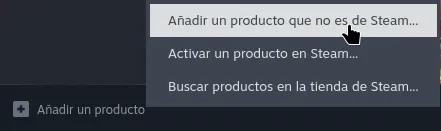 Añadir producto a Steam