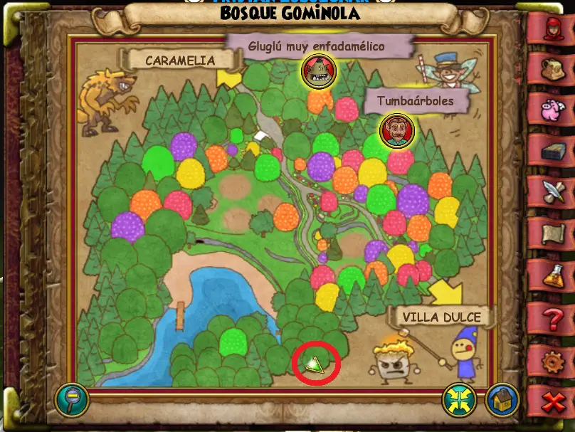bosque gominola-cueva canal
