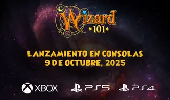 Banner wizard101 en consolas