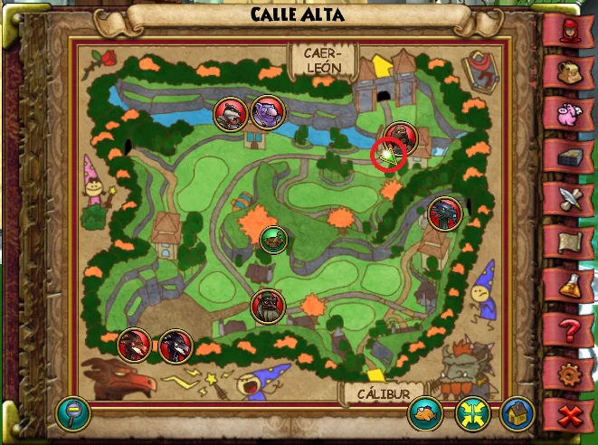 Cuervo Negro de Calle Alta de Wizard101 para Wizardeo